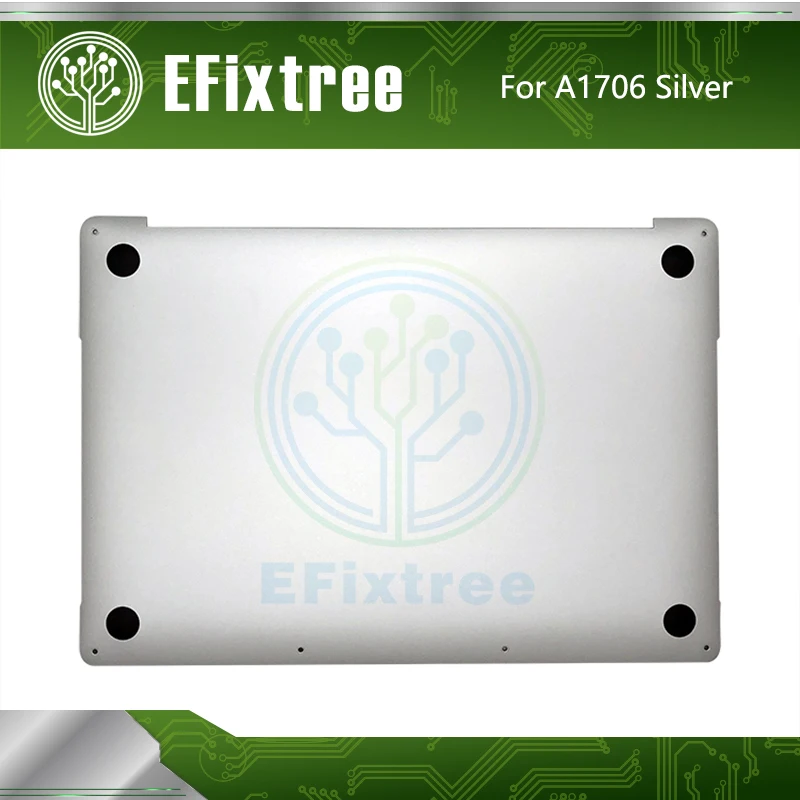 New Bottom Case Silver For Macbook Pro Retina 13" A1706 Lower Housing Space Gray 613-06940-A Screw Set EMC 3071 3163