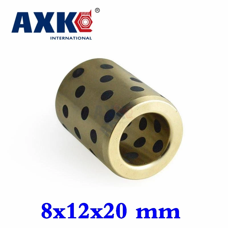 2019 линейные графитные медные подшипники Axk 8*12*20 мм 8x12x20 набор подшипниковых