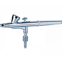 0,2 мм действие двойной Аэрограф Комплект Пистолет для ногтей/Торт/игрушки модели