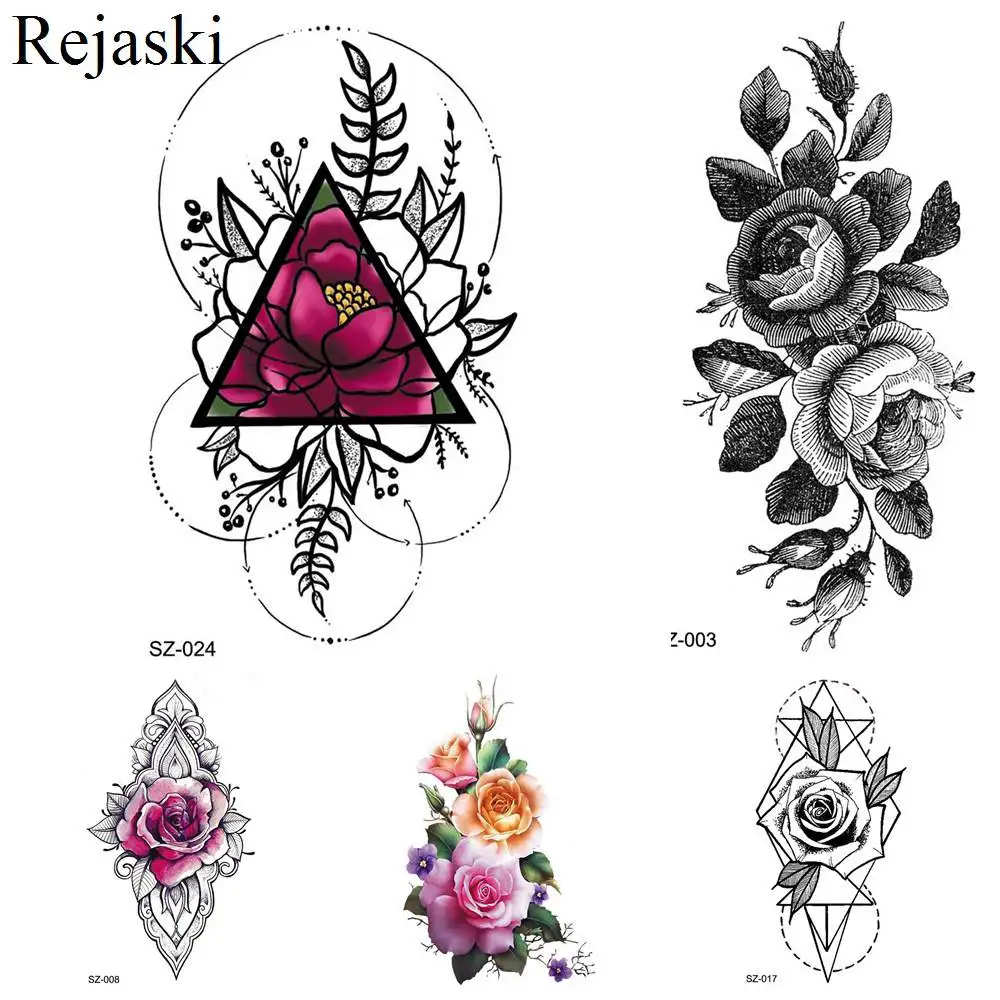 Женские Наклейки для макияжа Rejaski цветные геометрические повседневные фальшивые