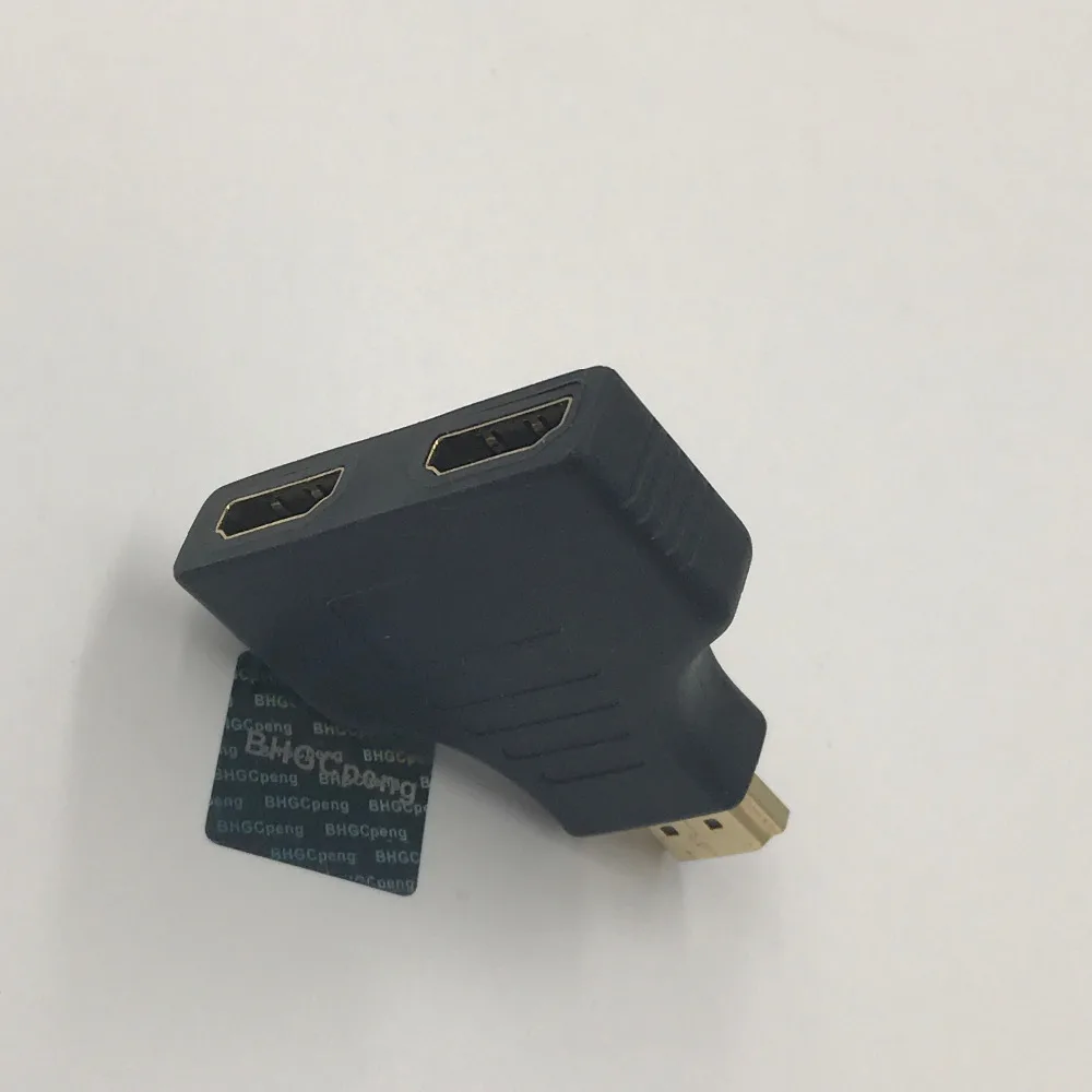 HDMI Штекерный двойной женский адаптер позолоченный 1 4 Joiner коннектор Высокое