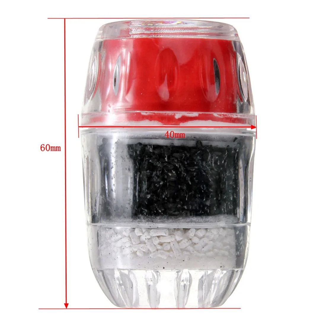 Purificador de agua suave cartucho de carbón activado grifo de limpieza de filtro de cocina para el hogar