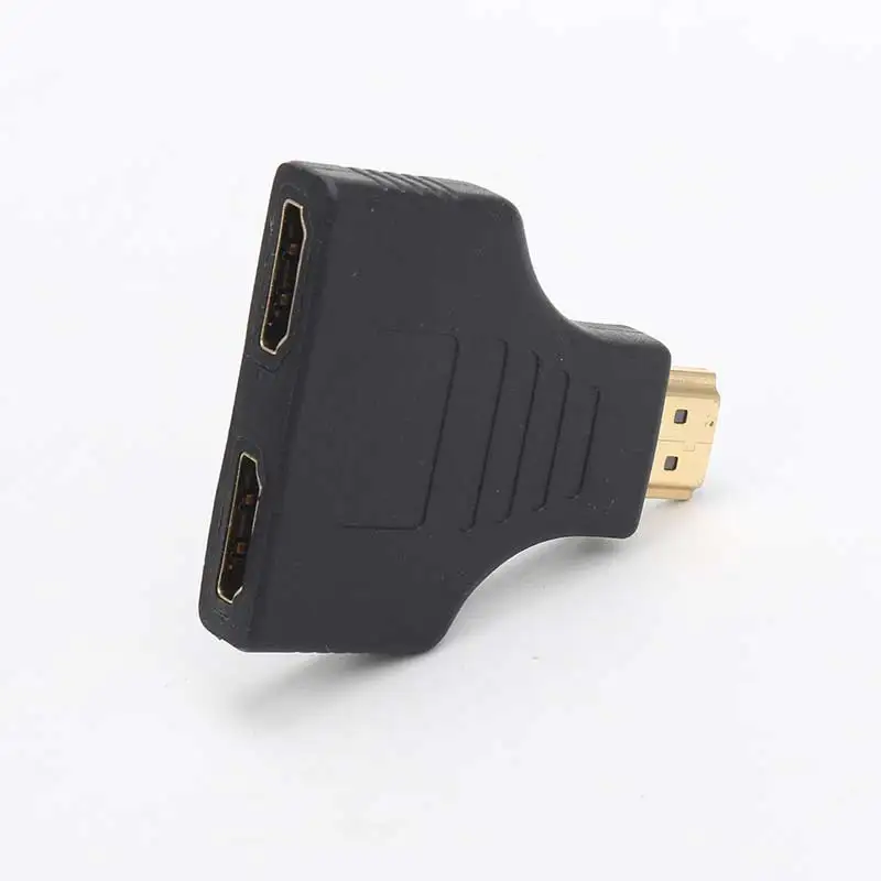 Сплиттер Sovawin HD от 1 до 2 HDMI переходник с штекера на гнезда Переходник штекер