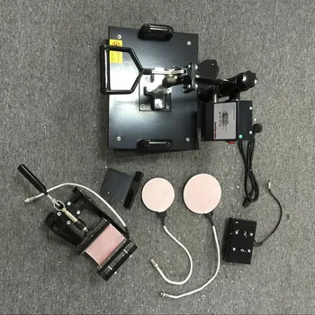 

Low cost combo 5 in 1 heat press machine for sale