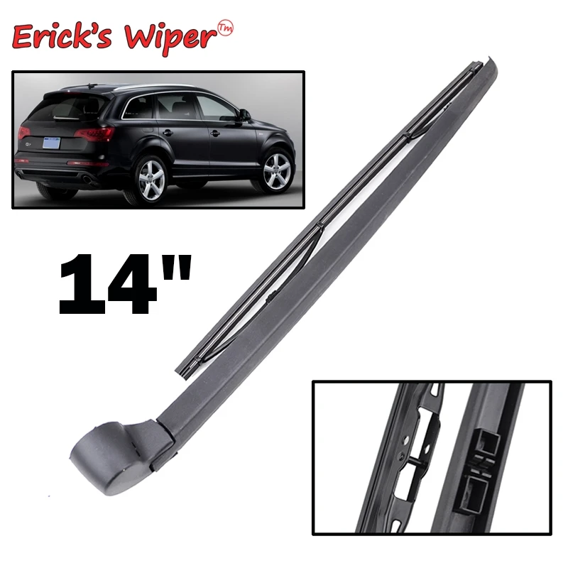 Erick's Wiper 1" Задняя щетка стеклоочистителя и набор рычагов для Audi Q7 4L 2005- лобовое стекло заднего стекла