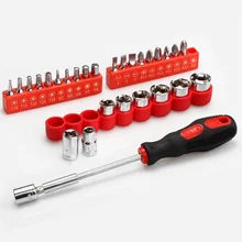 1 Unidades Alta calidad Mutic funciones Torx Destornillador Magnético Set Torq Llave Hexagonal Torx Estrella de Tres Alas mano reparación herramientas