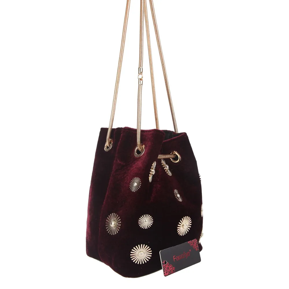 E1874-Fawziya-clutch bag frame-Red (11)