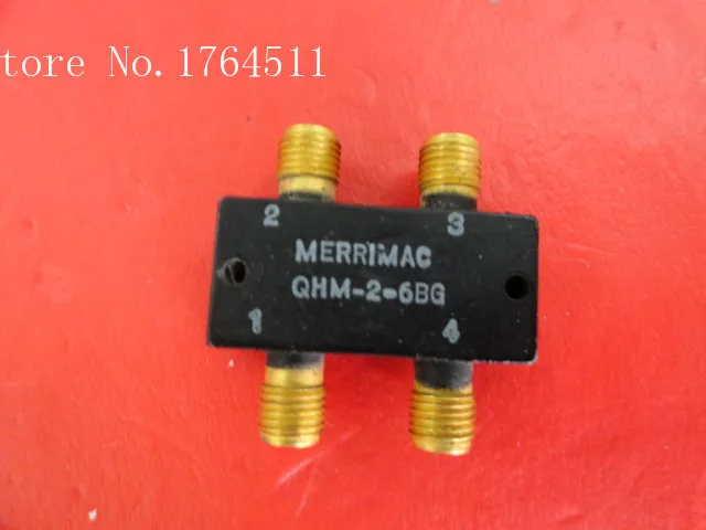 

[BELLA] MERRIMAC QHM-2-6BG 5-7GHz Coup:3dB SMA supply bridge