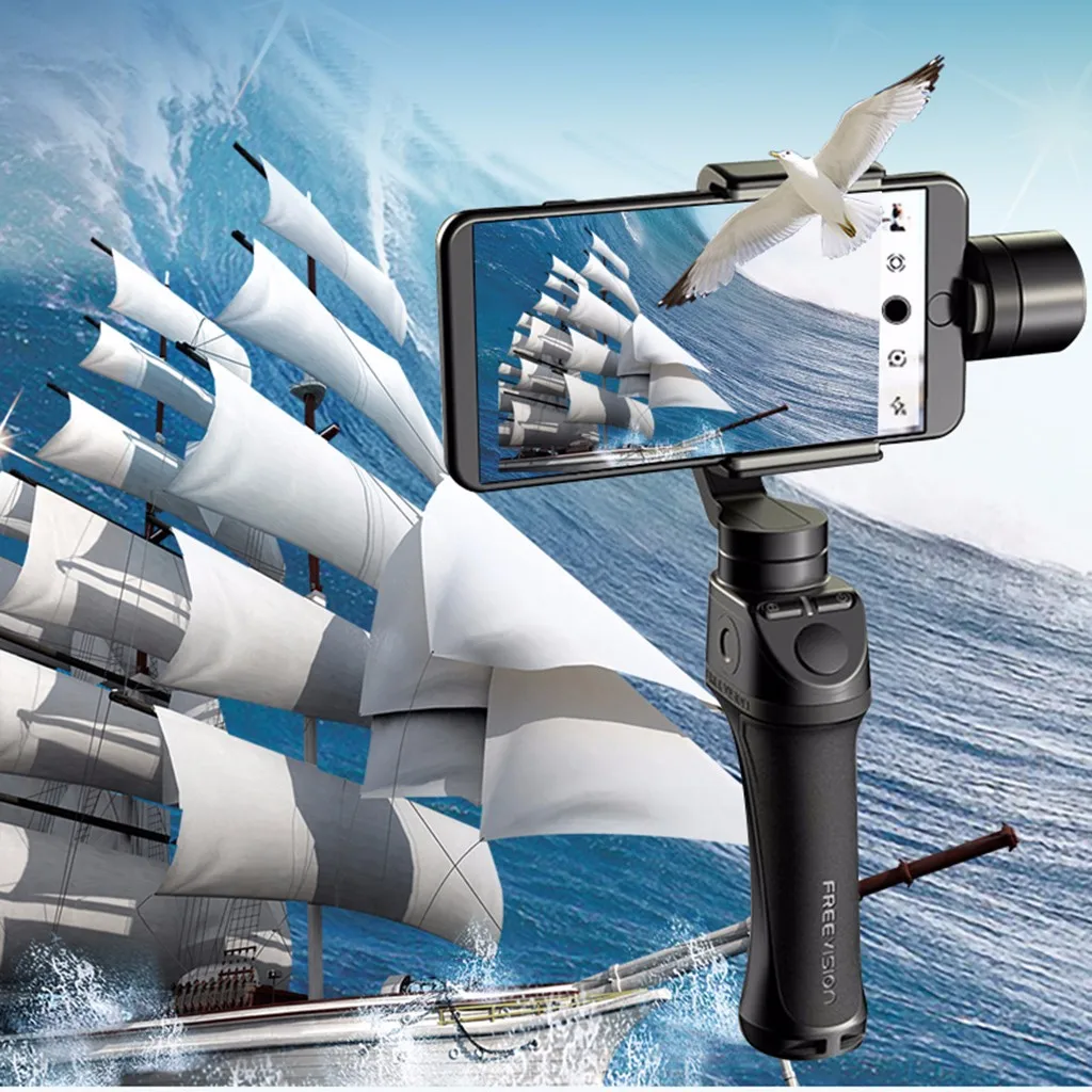 

Freevision VILTA-m 3-Axis Handheld Gimbal Stabilizer for Phones & Action Cameras phone accessories phone holder