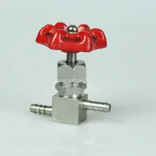 8 мм 10 мм пагода Тип Микрометрическая Регулировка клапан 304 из нержавеющей стали игольчатый клапан регулирования потока клапан запорный игольчатый клапан