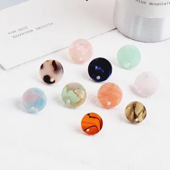 

Ritoule DIY handmade jewelry accessories and acetate wafer Circle Earrings source earbob pendant pendant wind material