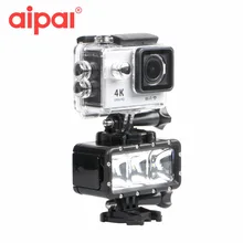 35 m Sous-Marine Plongée Étanche LED Flash Éclairage D’appoint Pour GoPro Hero 5 4 Xiaomi yi sj4000 D’action Caméra go pro Accessoriesries.