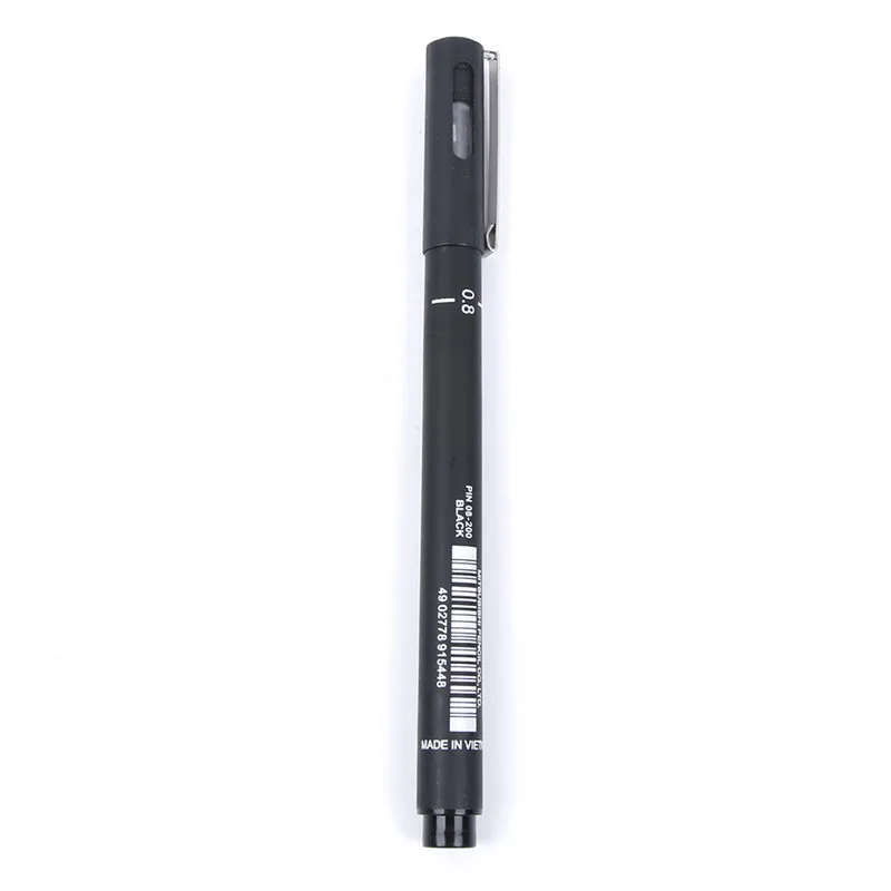 6 размеров Fineliner Pigma Micron ручка для рисования 005 01 02 03 05 08 Водонепроницаемая ручка для Аниме комиксов не цветущий прочный художественный маркеры