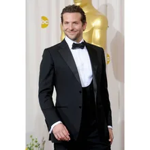 2018 Custom Made Tailored Groom Peaked Lapel men Wedding Suit 3 pieces Mens Tuxedo Black Suit Bridegroom 2017(Jacket+Pants+Vest)