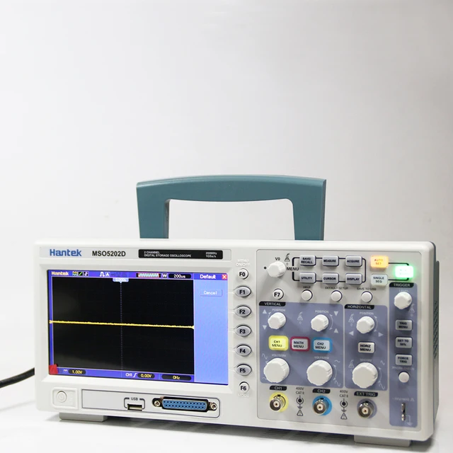 Best Offers Hantek MSO5202D Mixed Signal Digital Oscilloscope 200MHz 1GS/s 16 logical channels 2 analog channels