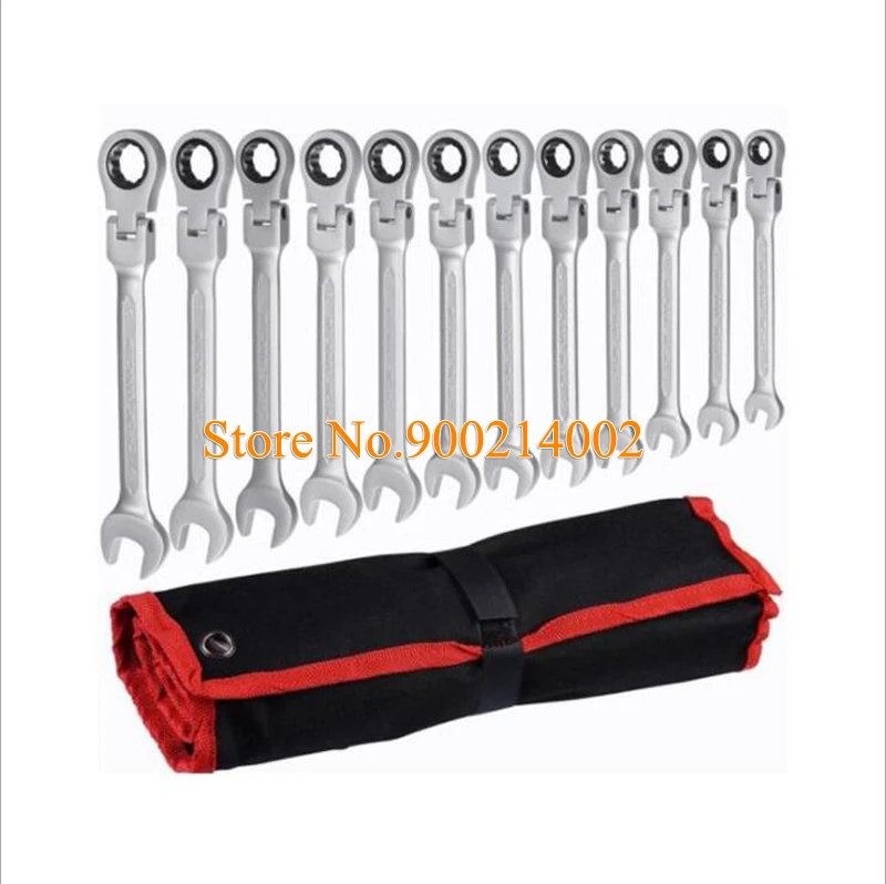 

12pcs/set Wrench Multitool Key Ratchet Spanners Set of Tools Set Wrenches Universal Wrench Tool Car Repair Hand Tools