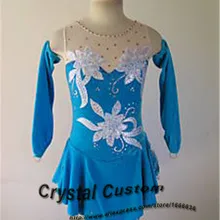 Горячая Распродажа платье для фигурного катания Горячая новинка Брендовое платье для катания на коньках для соревнований по индивидуальному заказу DR3182