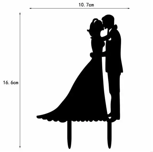 Новое поступление Mr Mrs свадебный торт акриловое Украшение Черный Романтический Жених невесты торт аксессуары для Свадебные сувениры