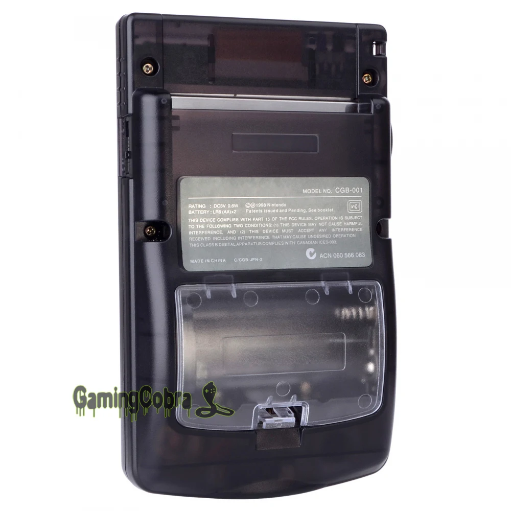 Прозрачная крышка батарейного отсека Запасные части для Gameboy Color GCAJ0008GC|parts|parts for |