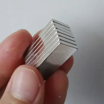 

100PCS 25*10*2MM pull force 2.5KG strong power neodymium magnet ndfeb permanent rare earth magnet fasterners