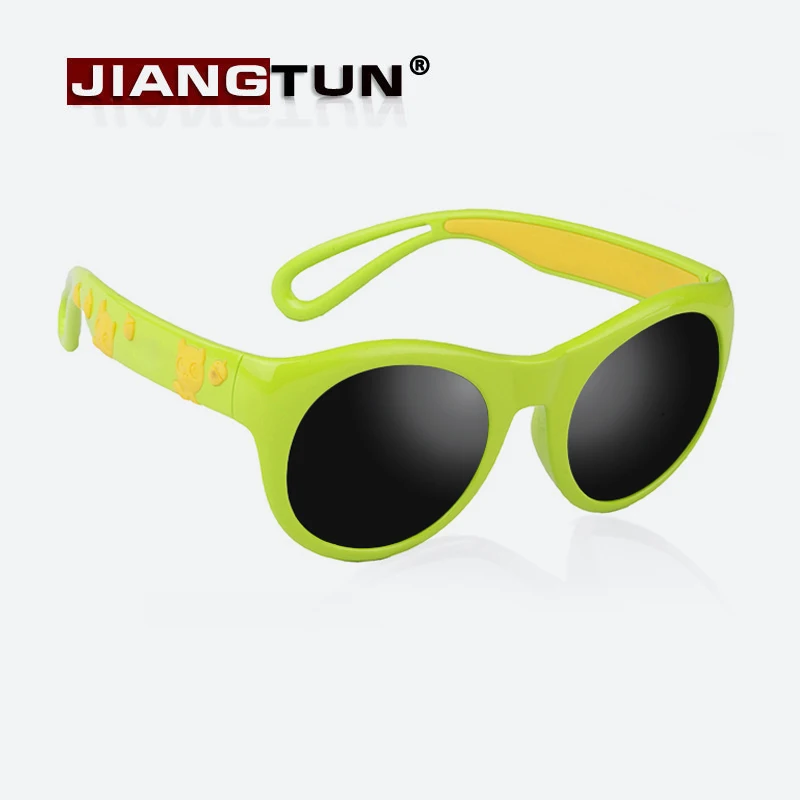 JIANGTUN Kids Polarized Sunglasses Fashion New Cute Cat Children