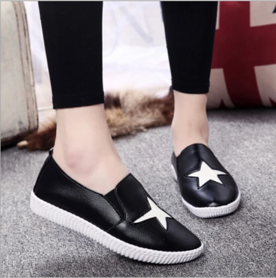

2016 Casual Loafers Platform Shoes Woman Spring Summer Style Flats Slip On Creepers Zip Fashion Women Shoes A89