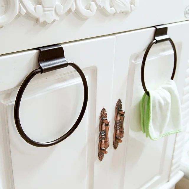 Special Offers vanzlife Kitchen cabinet door back iron wrought iron towel rack multi-purpose hanging towel rack debris hanging Special Offers vanzlife Kitchen cabinet door back iron wrought iron towel rack multi-purpose hanging towel rack debris hanging