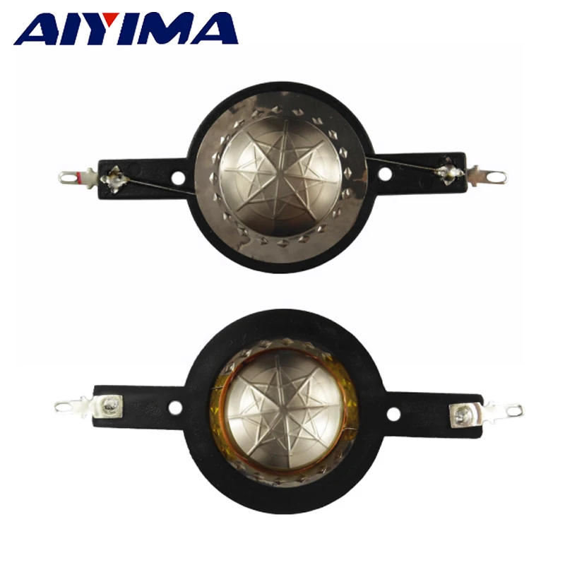 

AIYIMA 2Pcs Audio Tweeter Driver Speakers 25.5MM 25 Core Titanium Film Treble Speaker Voice Coil Repair Parts Accessories