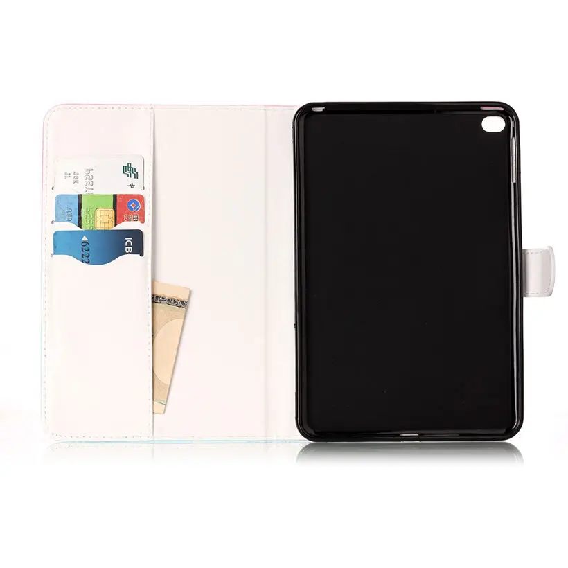 Модный цветочный чехол с мраморным рисунком для Apple iPad mini 4 mini4 чехлы планшетов из