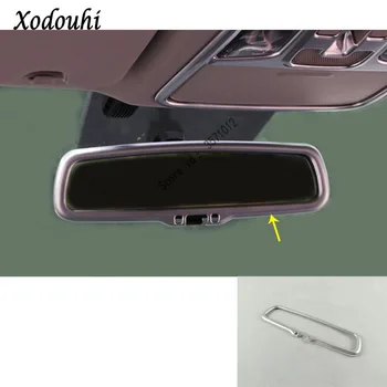 

Car ABS chrome inner back rear view Rearview Side Mirror Strip trim frame lamp 1pcs for Kia Sportage KX5 2016 2017 2018