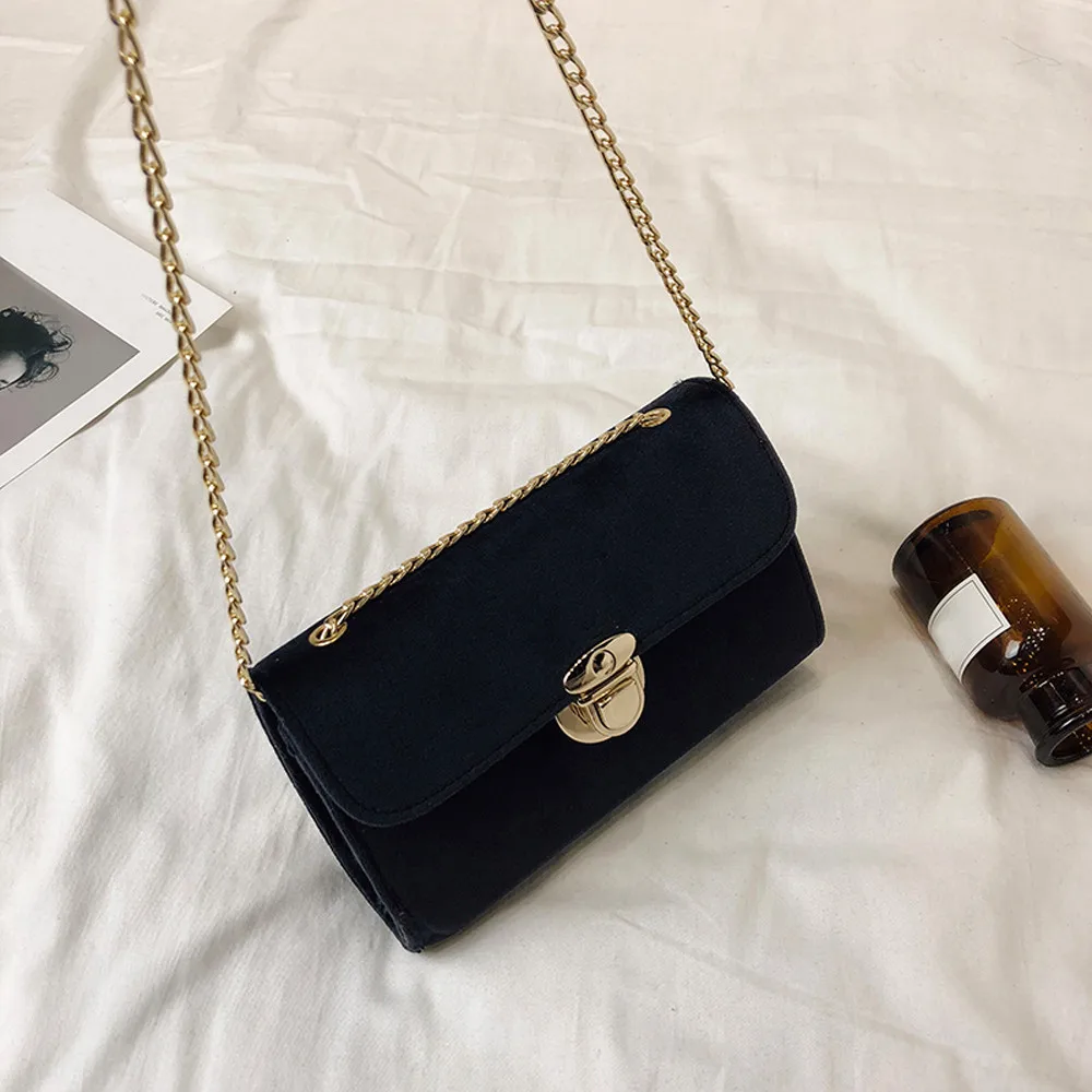 XINIU качество роскошные Для женщин сумка дизайнер Женская кожаная обувь Однотонная одежда золото бархат Курьерские сумки для женщин клапаном чехол сумка