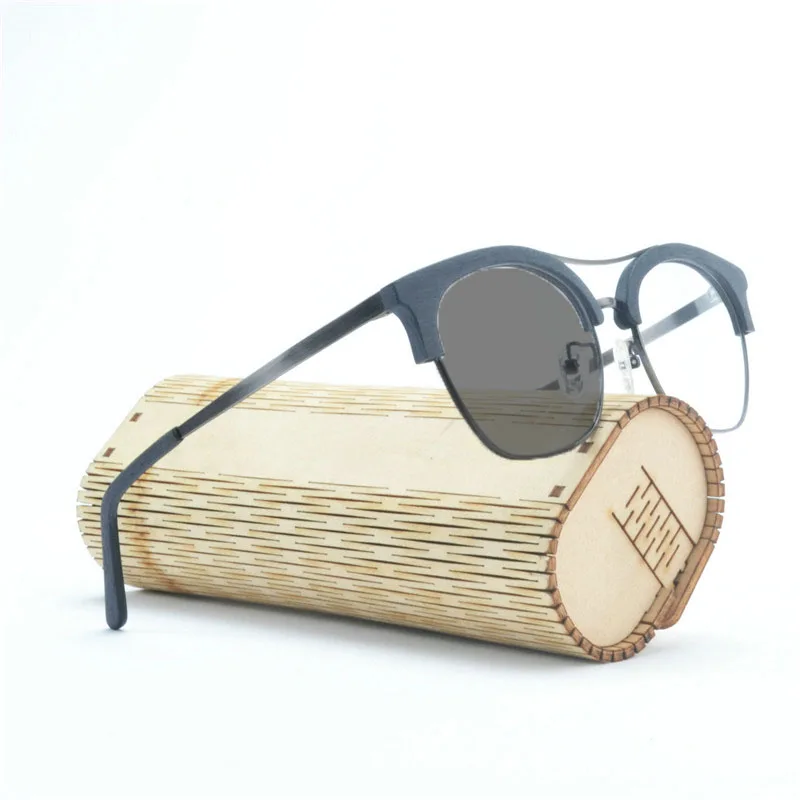 Progressive Multifocal glasses wood Transition Sunglasses Photochromic Reading Glasses Men