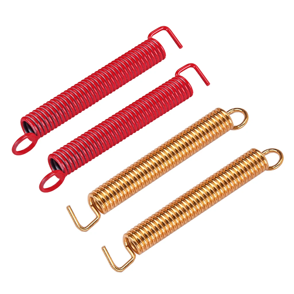 4 Pieces Heavy Duty Electric Guitar Tremolo Bridge Springs For  Strat ST Replacement Guitar Parts