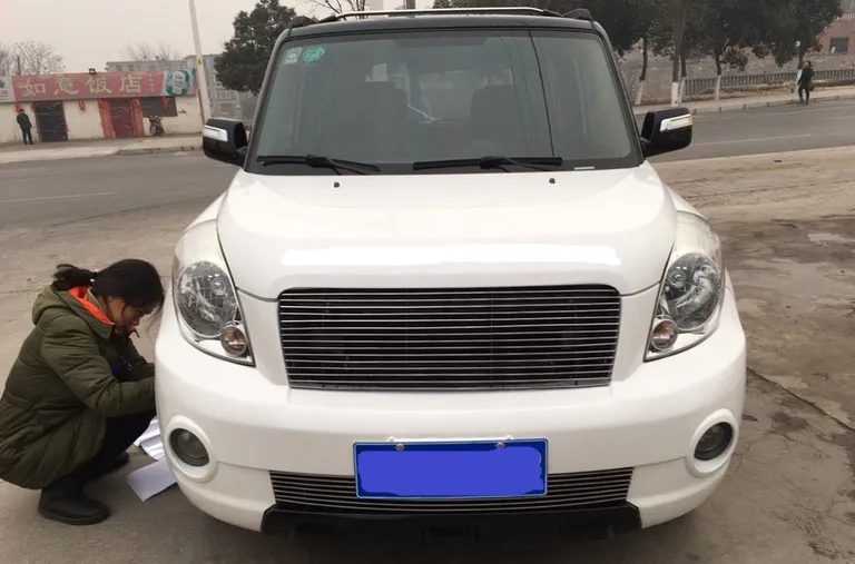 Для 2009-12 Great Wall Hover/Haval M2 GWM алюминиевый сплав автомобильный передний бампер