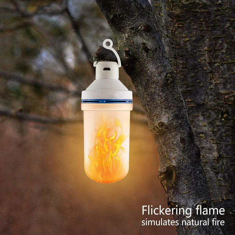 

LED Burning Flicker Flame Light Lamps Candle Fire Effect Bulbs Dinner Home Decor Home Garden Supplies
