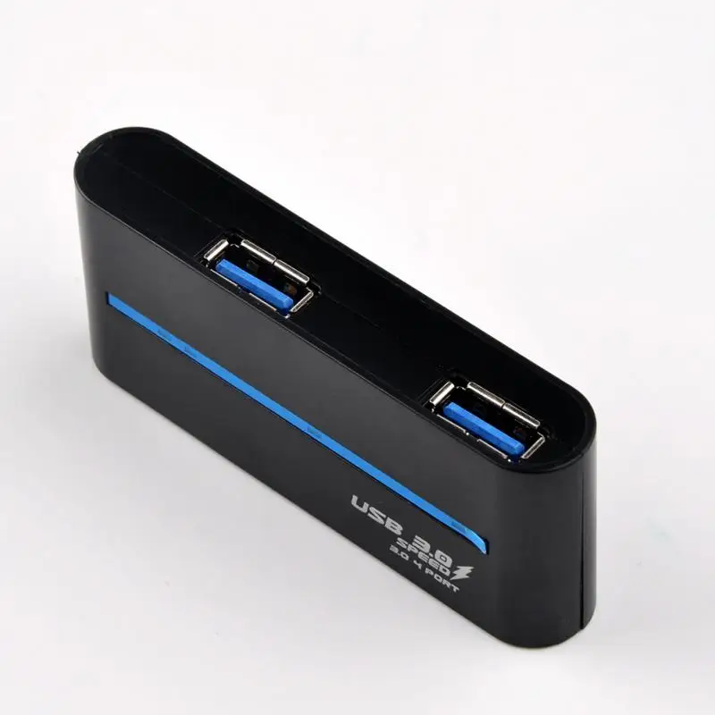 5 Гбит/с высокая скорость 4 порта usb-хаб 3,0 Портативный USB 3,0 разъем сплиттер для ноутбука ПК планшет черный#825