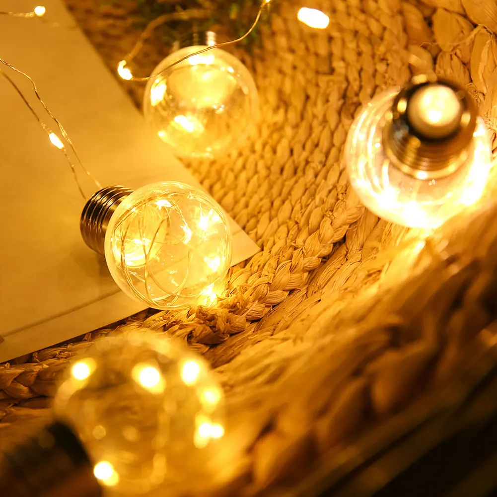 

Solar Power Lights String LED Bulbs Lamp 8 Mode Decoration For Garden Path Yard Outdoor DAG-ship