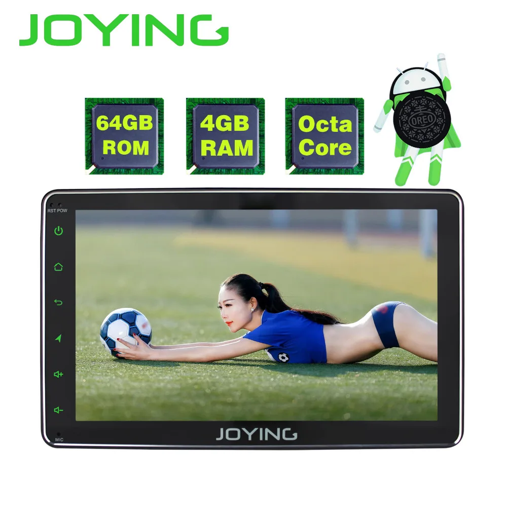 Радуясь 2din Android Автомобильная магнитола 8 0 4 Гб + 64 ядерный HD ''ЖК bluetooth сенсорный
