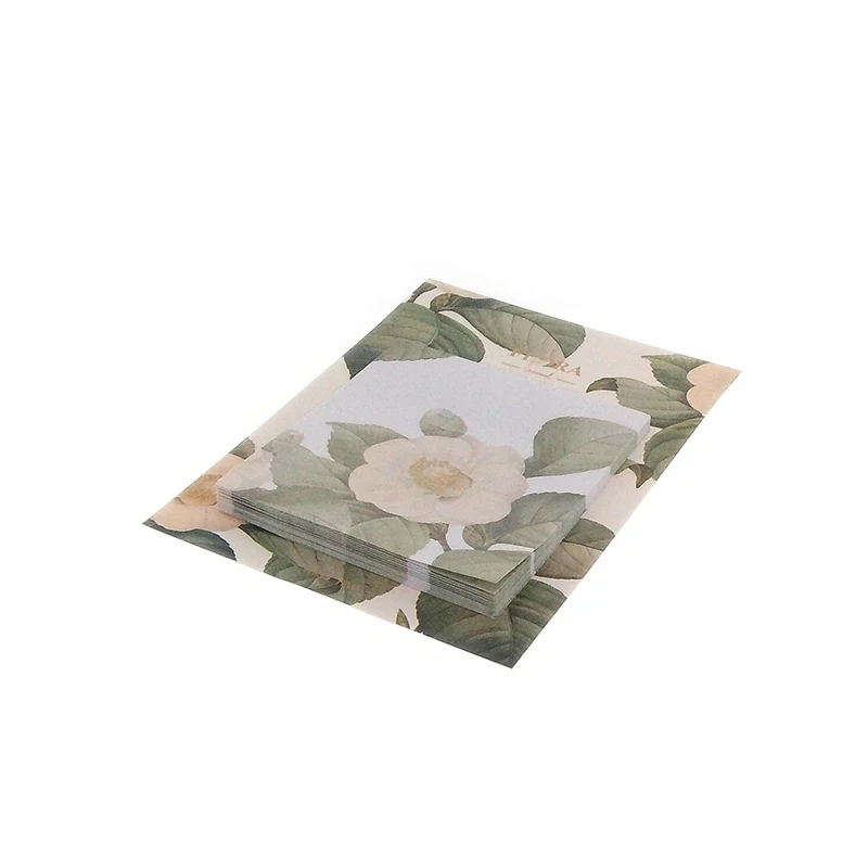 ShanChaHua 4 pack/set с изображениями цветов и растений блокнот для заметок на клейкой основе Бумага Закладка для книги флажки для вкладок Памятка колодки скрапбукинга Дневник стикеры школьные принадлежности - Цвет: ShanChaHua