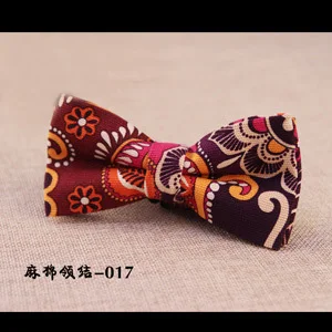 Mantieqingway хлопок Bowties Красочный Галстук Пейсли с цветочным рисунком и бантом Cravate noeud Papillon Женское платье мужские бантом Галстуки подарок