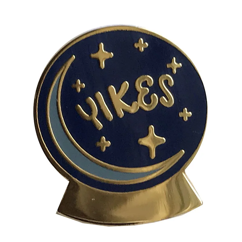 

Yikes Fortune Crystal Ball Enamel Pin Badge