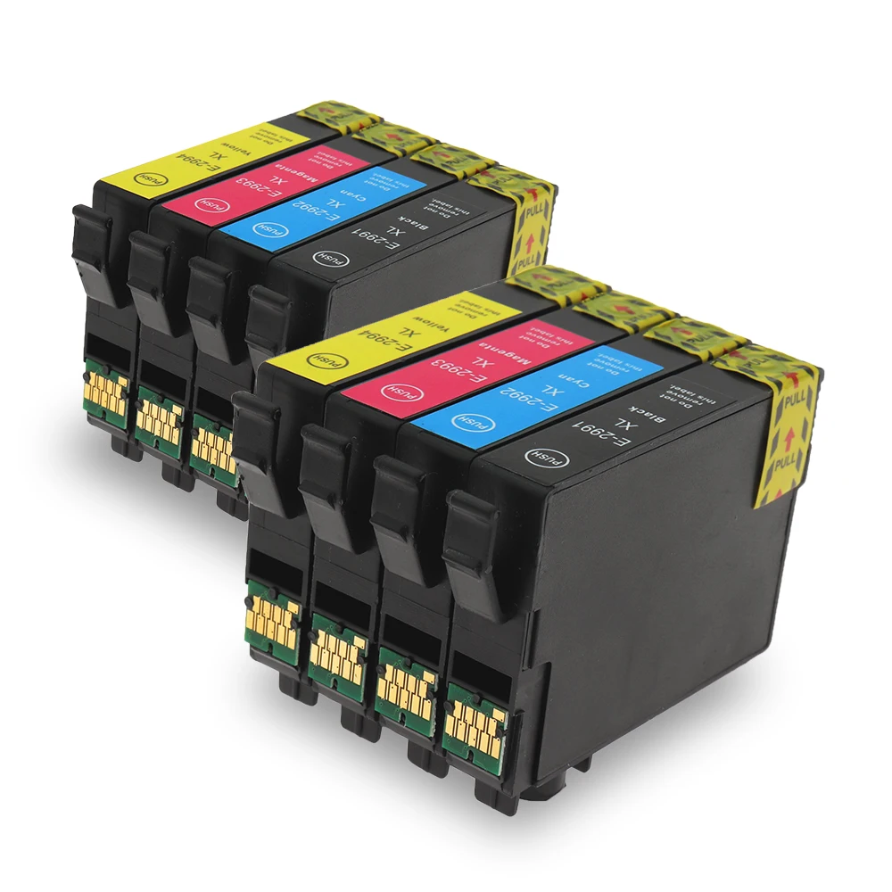 8 шт. 29XL T2991 чернильный картридж совместимый для Epson XP-342 XP-235 XP-332 XP-335 XP-432 принтер с