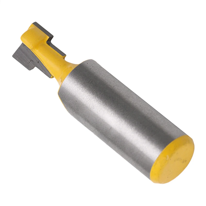 1/2'' Shank 3/8'' T-Slot Steel Handle Milling Router Bit Woodworking Cutter Tool