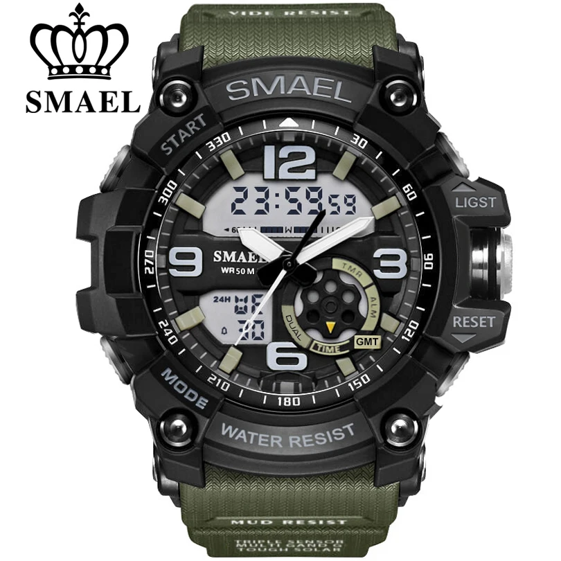 Prix pour Smael marque hommes sport montre led numérique étanche choc occasionnel mâle horloges relogios masculino hommes de cadeau militaire poignet montres Prix pour Smael marque hommes sport montre led numérique étanche choc occasionnel mâle horloges relogios masculino hommes de cadeau militaire poignet montres