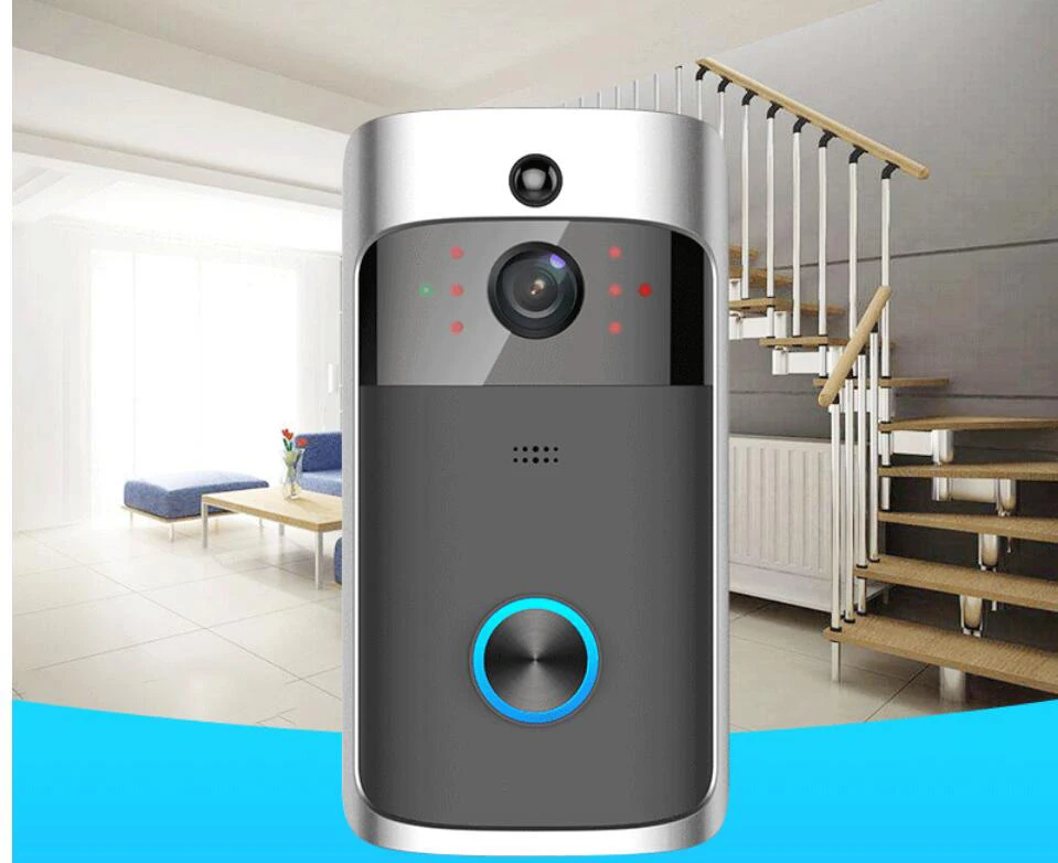 Wifi Video Doorbell Outdoor Battery Camera PIR Night Vision Door