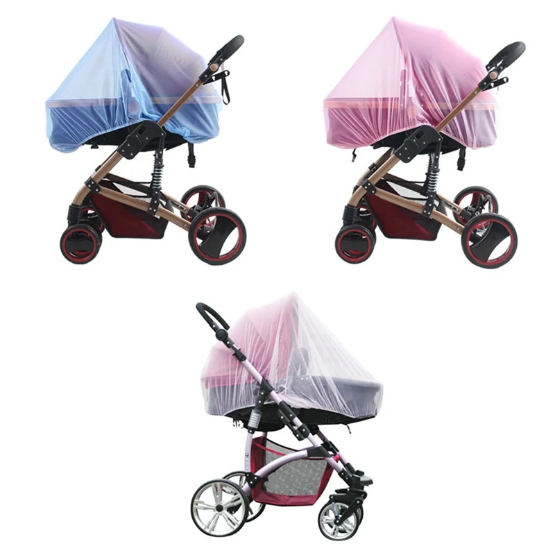 

Baby Stroller Pushchair Mosquito Insect Shield Net Safe Infants Protection Mesh Stroller Accessories Cart Mosquito Net