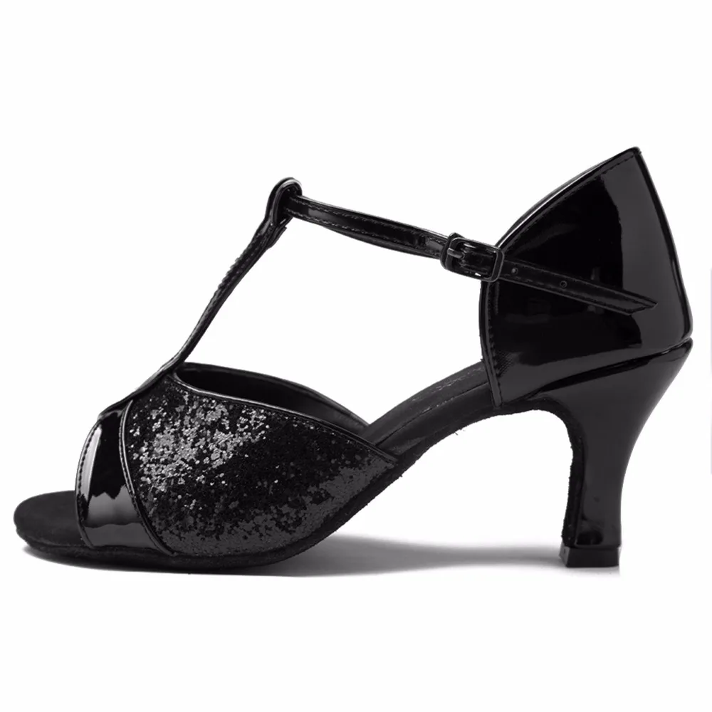 Латинский танец на каблук 7 см/5 см Танго танцевальная обувь женские Zapatos Salsa Mujer Zapatos De Baile latino Mujer 259
