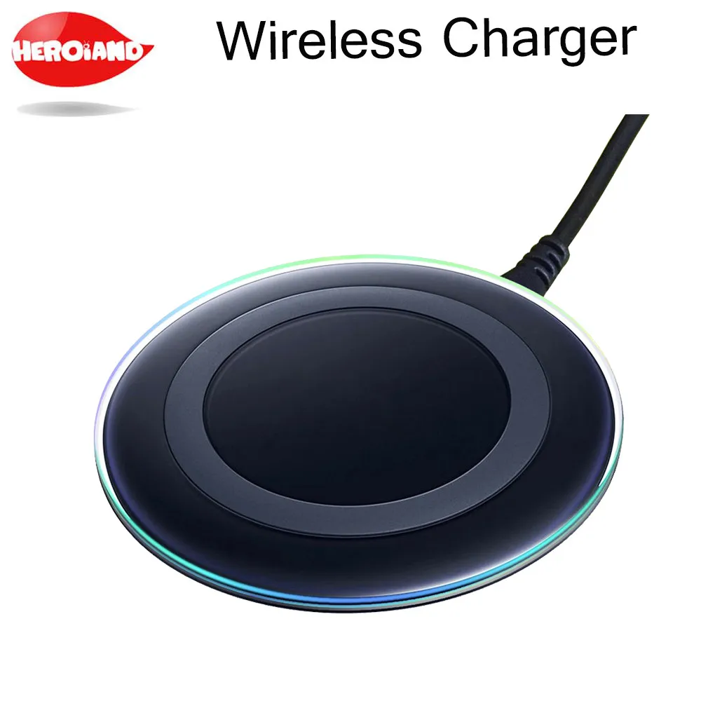 

New UFO Wireless Charger for iPhone X 8 Plus 10W Wireless Charging for Samsung Galaxy S8 S9 S7 Edge Qi USB Wireless Charger Pad
