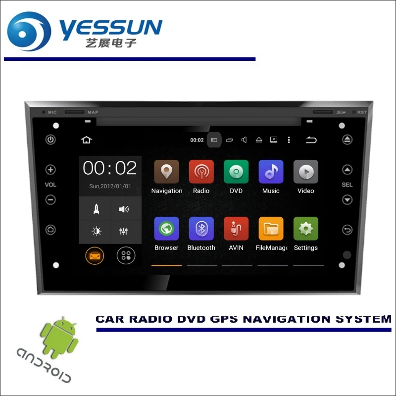 

YESSUN Car Multimedia Navigation For OPEL Astra / Vectra / Zafira 2004~2009 GPS Player Navi Radio Wince / Android no CD DVD