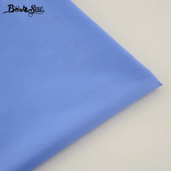 

New Arrival Home Textile Qulting Bed Sheet DIY Patchwork 100% Cotton Twill Classic Solid Blue Color Fabric Tela Tecido